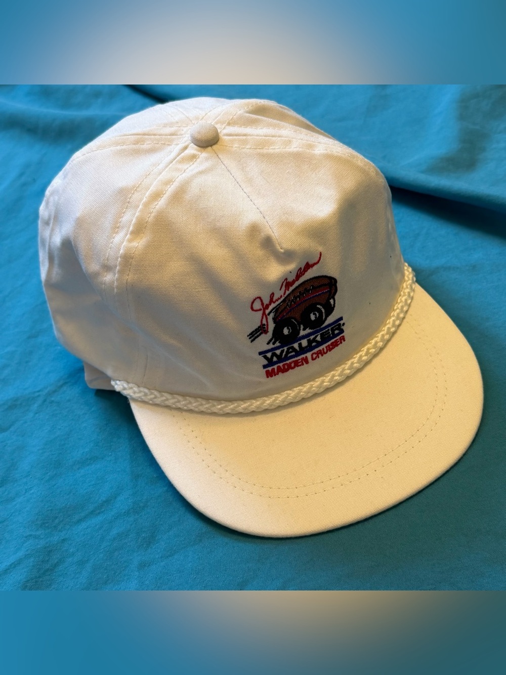 John Madden Walker Madden Cruiser Strapback hat cap with rope